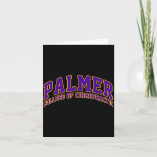 Palmer College Of Chiropractic Athletik Vintage A Karte