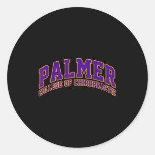 Palmer College Of Chiropractic Athletik Vintage A Runder Aufkleber