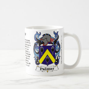 Palmer Familien-Wappen Tasse