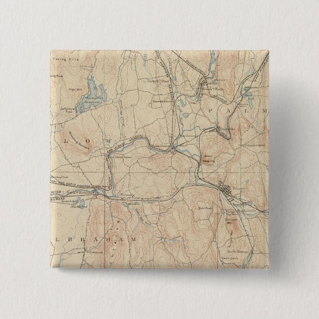 Palmer, Massachusetts Button (Vorderseite)