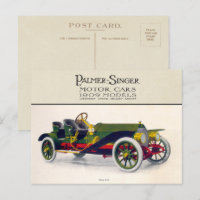 Palmer-Singer Motor Cars, 1909