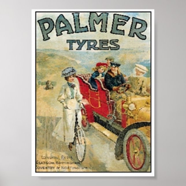 Palmer Tires Ad Poster (Vorne)