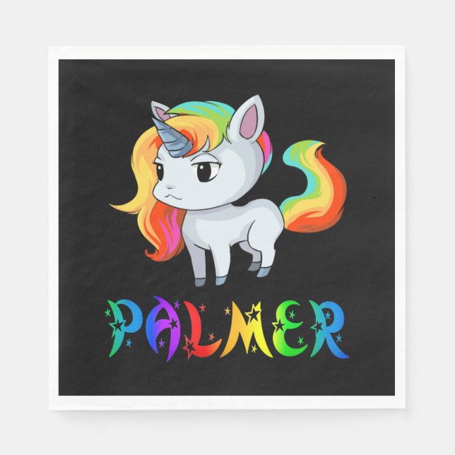Palmer Unicorn Serviette (Vorderseite)