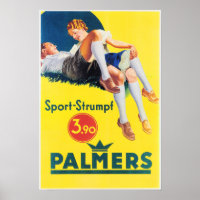 PALMERS Sport-Strumpf Strumpf Socks Retro Deutsch