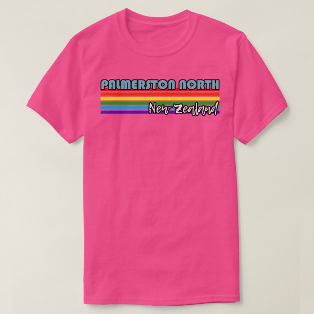 Palmerston North New Zealand Pride Palmerston Nor T-Shirt (Design vorne)