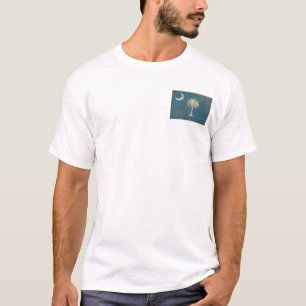 Palmetto-Flaggen-T-Shirt T-Shirt