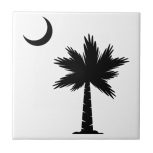 Palmetto-Mond Fliese