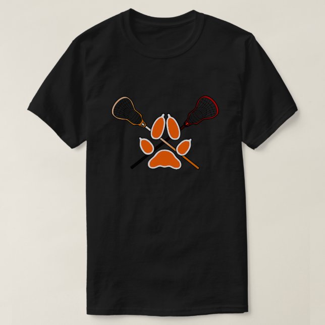 Palmetto Staat Foxes Exy Wappen T-Shirt (Design vorne)
