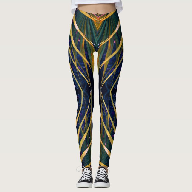 Palmetto Sunburst Leggings (Vorderseite)
