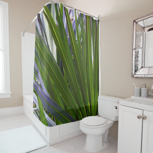 Palmetto Tropicale Duschvorhang (Beispiel)