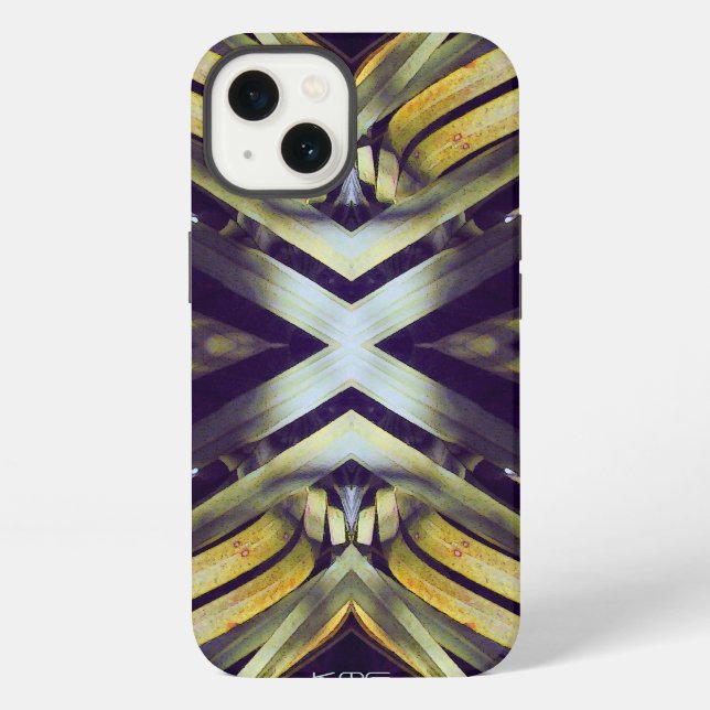 Palmetto X iPhone Hülle (Rückseite)