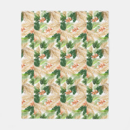 Palmflüster Fleecedecke