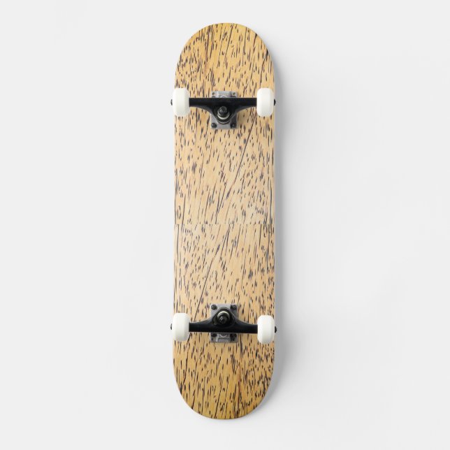 Palmholzstruktur Skateboard (Vorderseite)