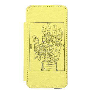 Palmistry, 1671 incipio watson™ iPhone 5 geldbörsen hülle