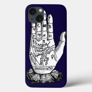Palmistry-Diagramm, 1885 iPhone 13 Hülle