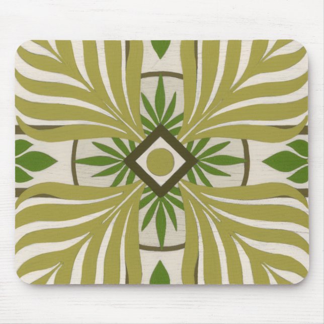 Palmmotif II Mousepad (Vorne)