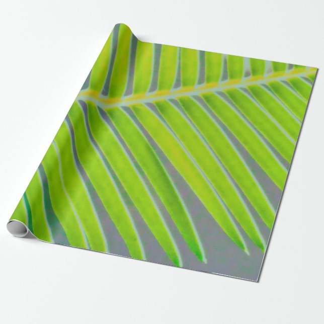 Palmmuster Geschenkpapier (Ungerollt)