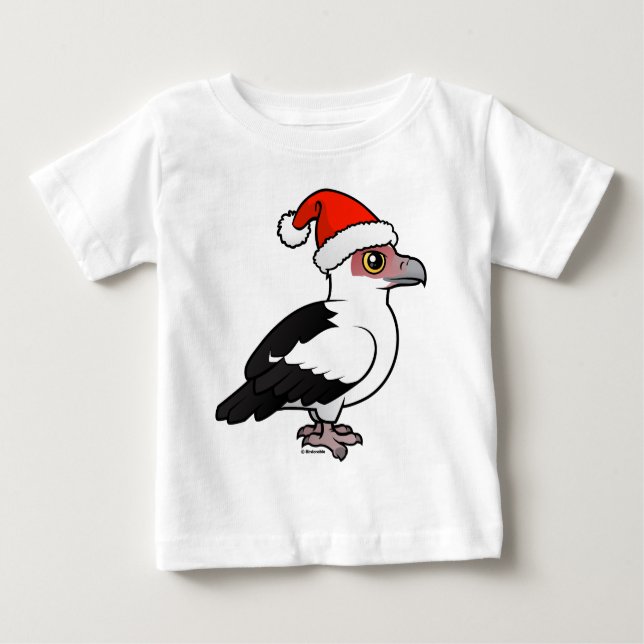 Palmnussvulture Santa Baby T-shirt (Vorderseite)