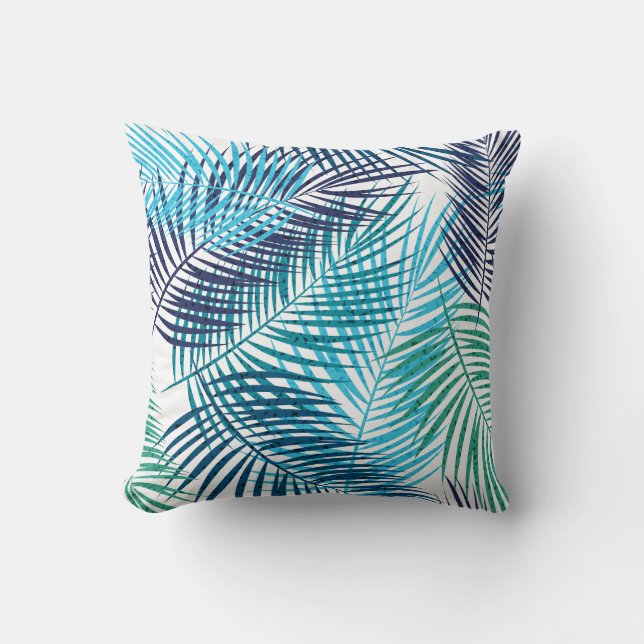 Palms Indoor Throw Kissen (Vorderseite)