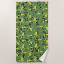 Palms Liebe you Typografy