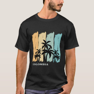 Palms Souvenir Beach Latin America Medell T-Shirt