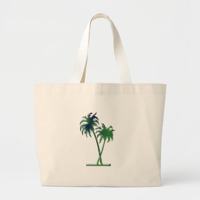 Palms Strandtasche Jumbo Stoffbeutel (Vorne)