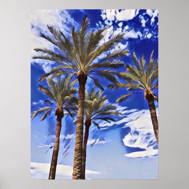 Palms Tall Poster (Vorne)