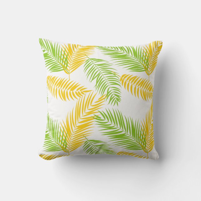 Palms Throw Kissen (Vorderseite)
