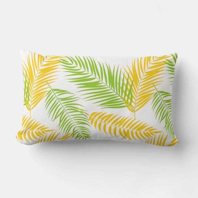 Palms Throw Kissen (Vorderseite)