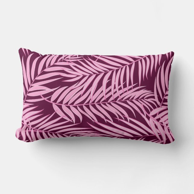 Palms Throw Kissen (Vorderseite)