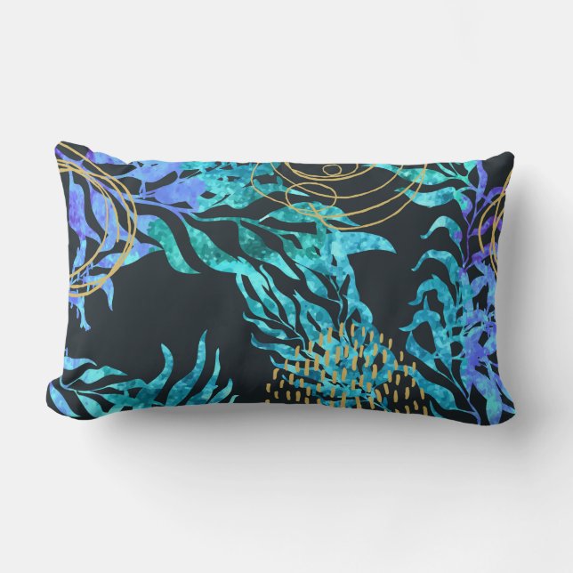 Palms Throw Kissen (Vorderseite)