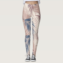 Palmscape: tropisches Motif-Muster Leggings