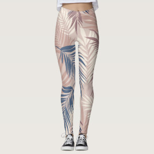 Palmscape: tropisches Motif-Muster Leggings
