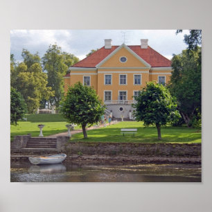 Palmse Manor Estland Untersetzer Poster