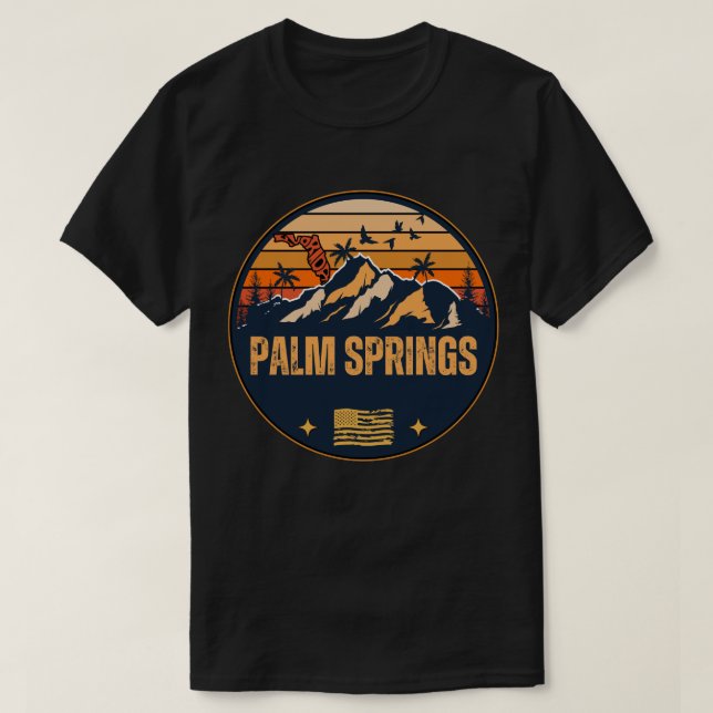 Palmsprings, Florida T-Shirt (Design vorne)