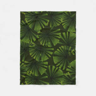 Palmwedel Fleecedecke