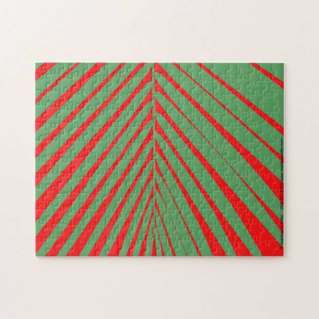 Palmwedel-Puzzlespiel Puzzle (Horizontal)