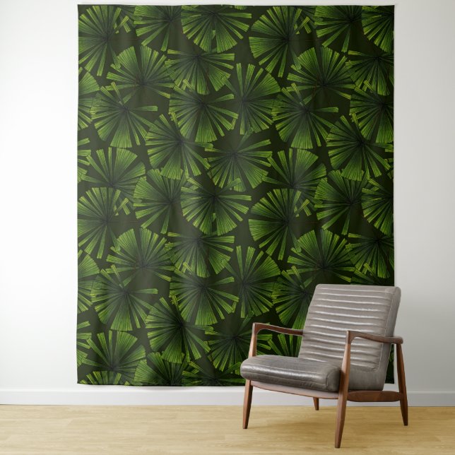 Palmwedel Wandteppich (Beispiel)