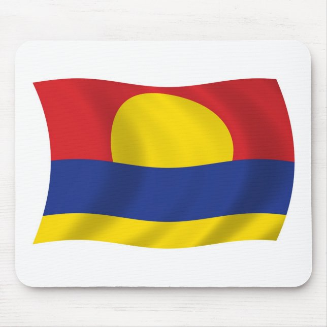 Palmyra Atoll Flag Mousepad (Vorne)