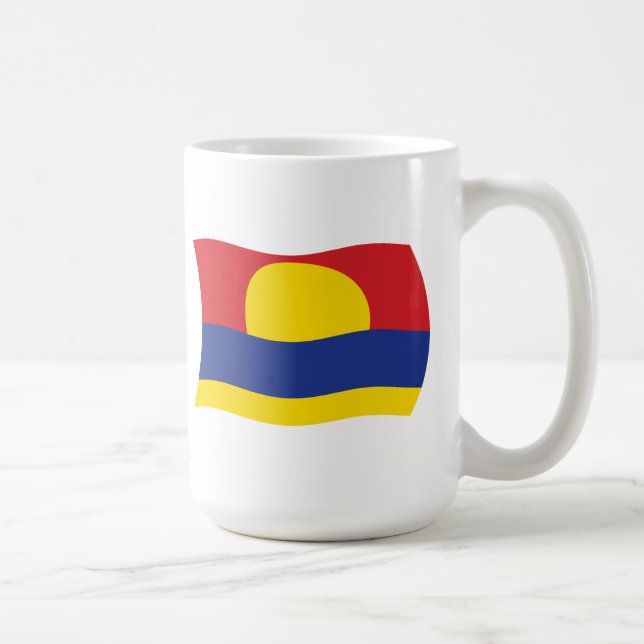 Palmyra Atoll Flag Tasse (Rechts)