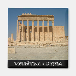 Palmyra, Bell Temple, Syrien (Kühlschrankmagnet) Magnet