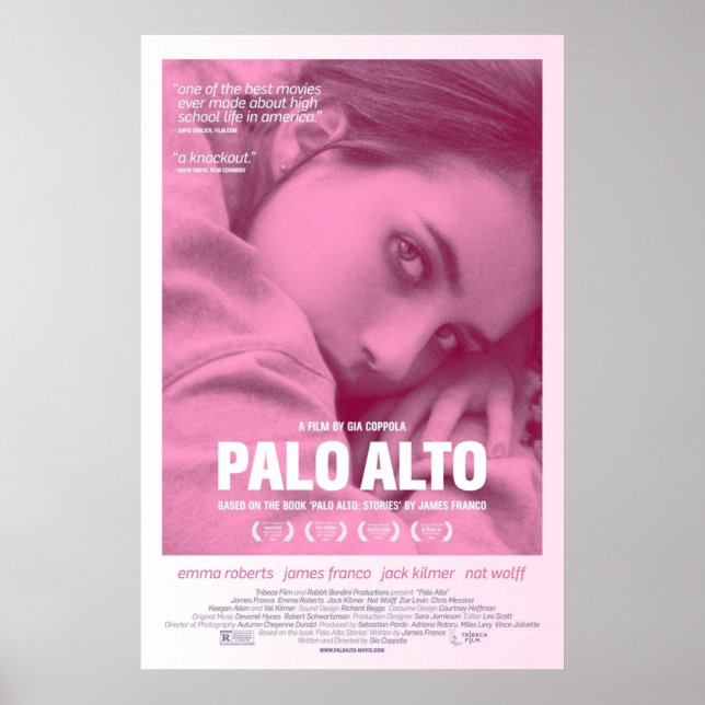 Palo Alto Film Poster (Vorne)
