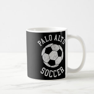 Palo Alto Fußball Retro abgenutzt 90er Jahre Vinta Kaffeetasse