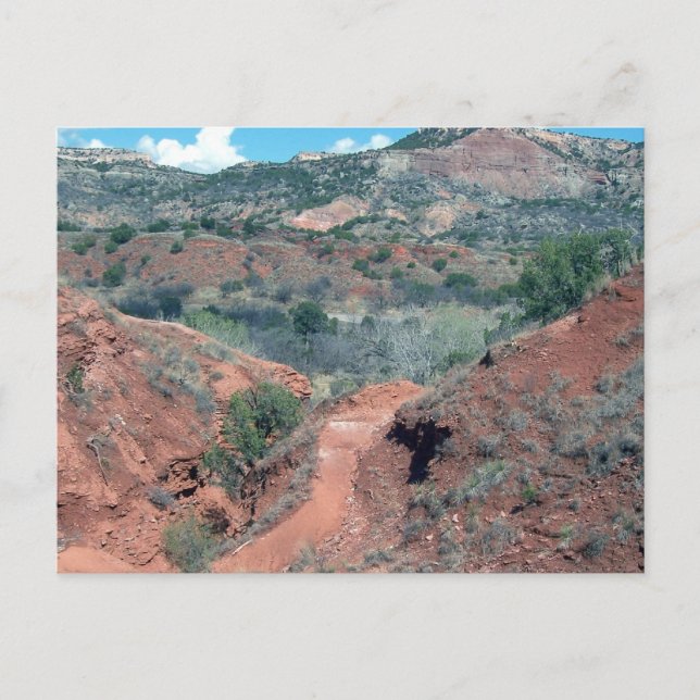 Palo Duro Canyon Postkarte (Vorderseite)