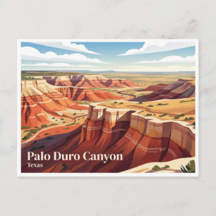 Palo Duro Canyon Postkarte