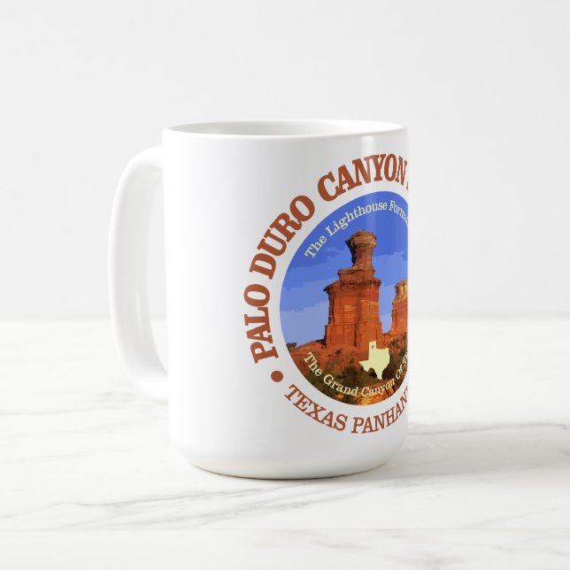 Palo Duro Canyon SP Kaffeetasse (Vorderseite Links)
