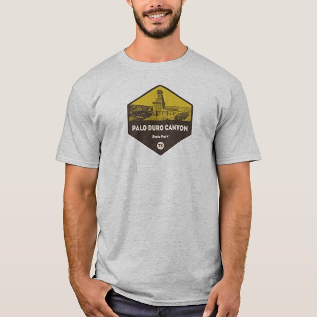 Palo Duro Canyon Staat Park Texas T-Shirt (Vorderseite)