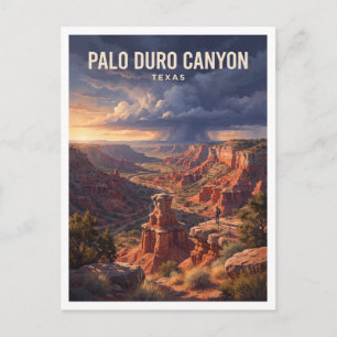 Palo Duro Canyon State Park Texas Souvenir Postkarte