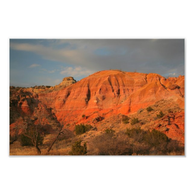 Palo Duro Canyon Wand, Texas Fotodruck (Vorne)