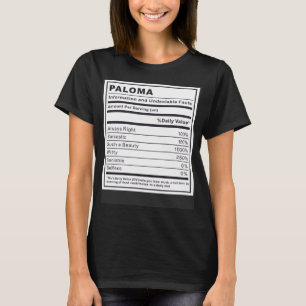 Paloma Information und unbestrittene Fakten T-Shirt